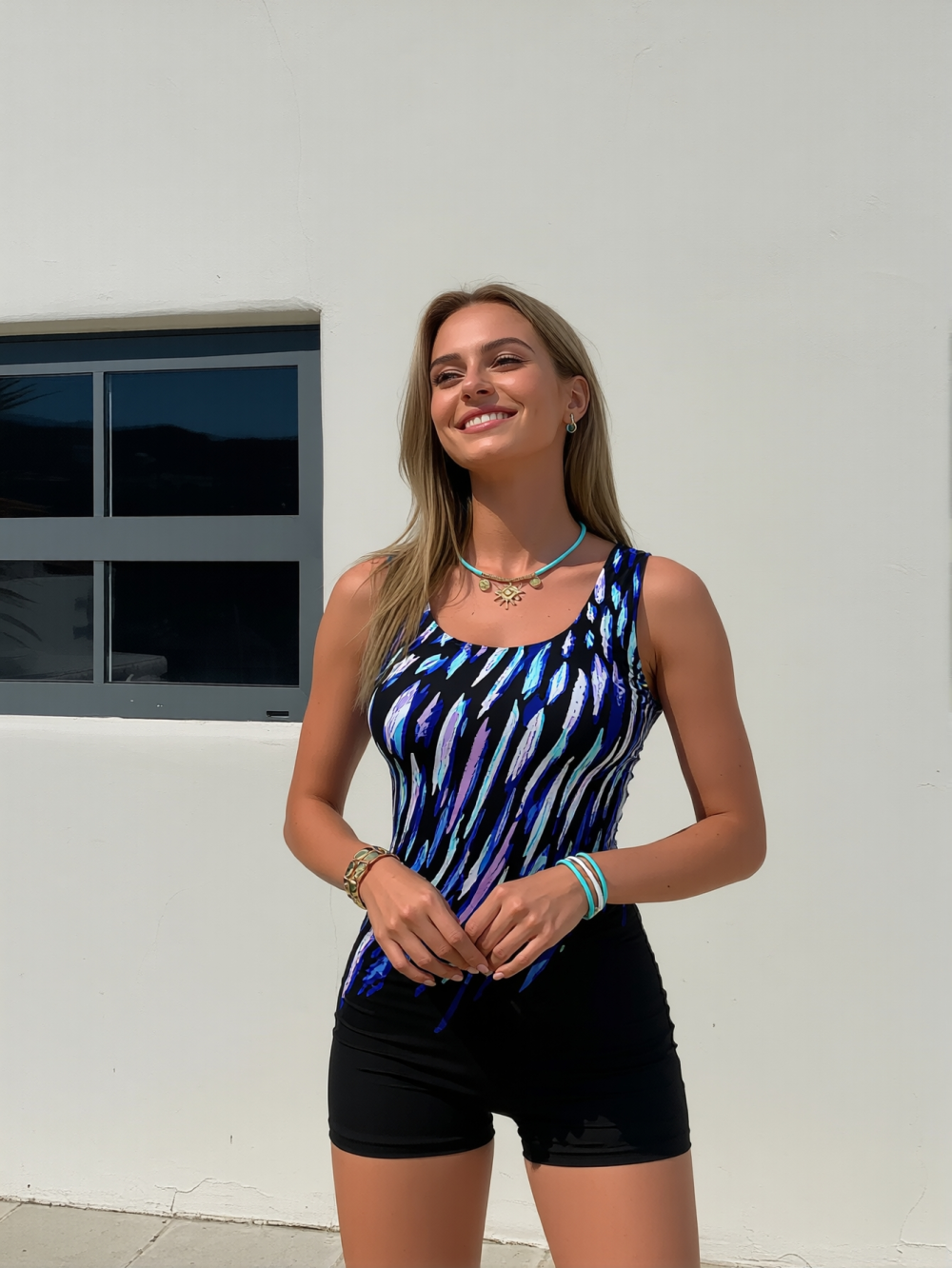 Ocean Noir One-Piece Swimsuit