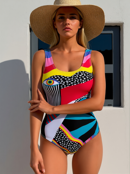 Vivid Muse One-Piece Swimsuit