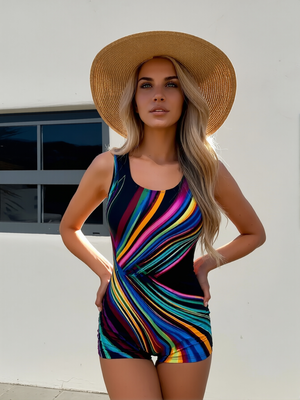 Aurora Flow One-Piece Swimsuit